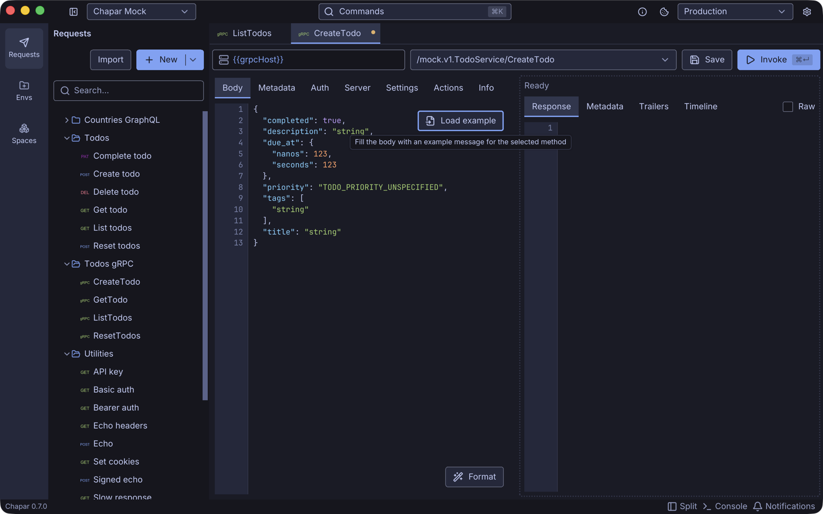 Load example